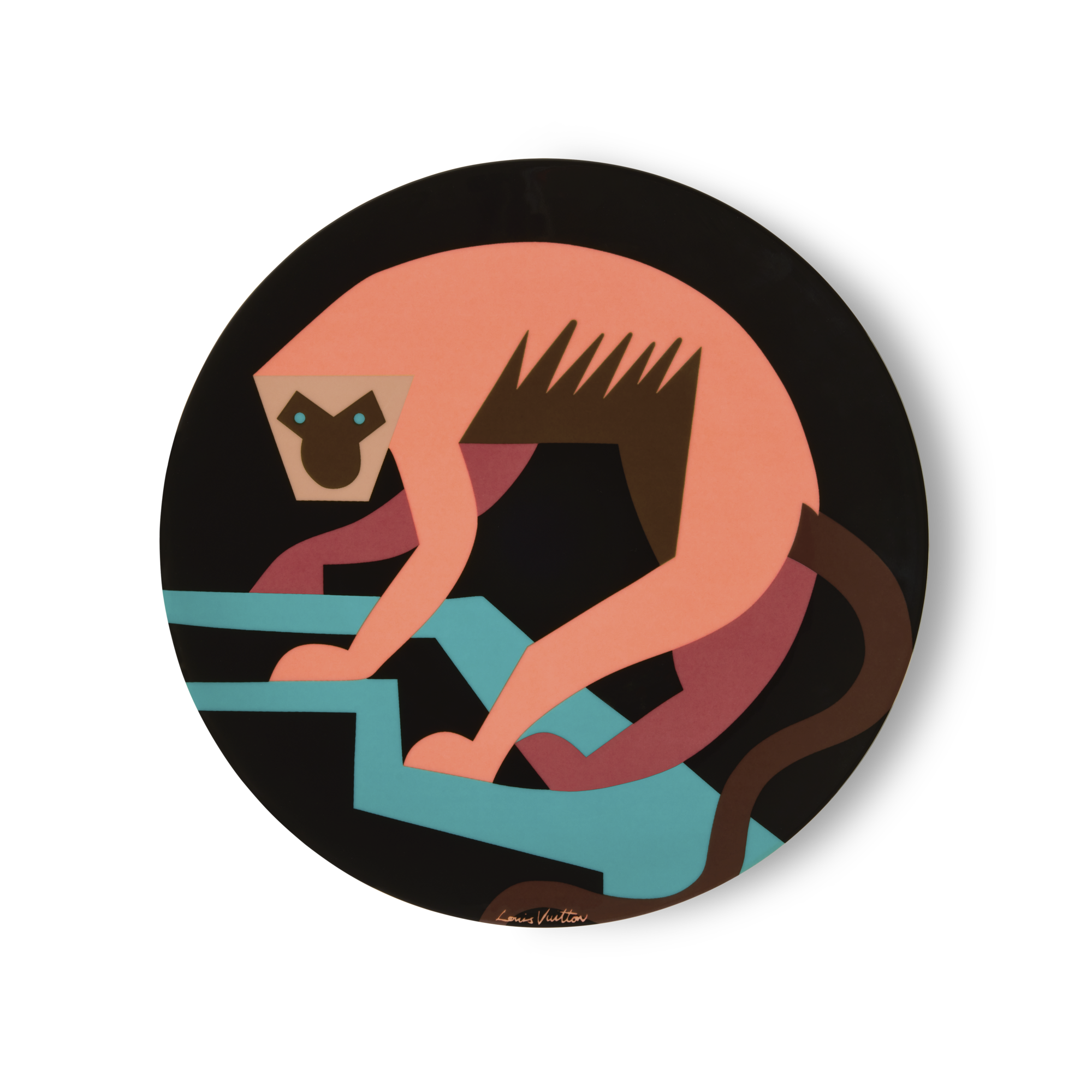 Animali Fantastici Monkey Dinner Plate - Trunks, Travel and Home